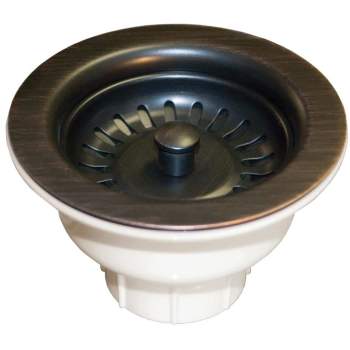 NATIVE TRAILS Native Trails DR320-ORB Post Type Basket Strainer 3-1/2 in.