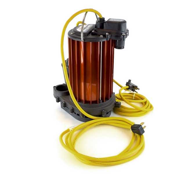 LIBERTY PUMPS Liberty Pumps HT453 submersible high temp sump pump 1/2 hp 1 ph 115v 10 feet cord 1 1/2 inches discharge auto