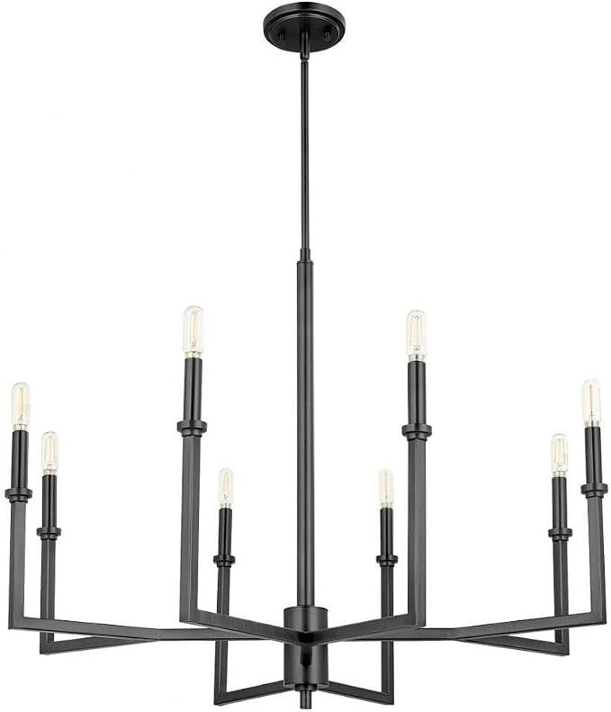 QUORUM INTERNATIONAL Quorum International 6174-8-59 merrick chandelier 8-light 480 total watts