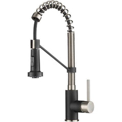 KRAUS Kraus KPF-1610SSMB Bolden commercial kitchen faucet with dual function pull-down sprayhead 18-inch