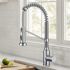KRAUS Kraus KPF-1610MB Bolden Commercial Kitchen Faucet with Dual Function Pull-Down Sprayhead 18-inch