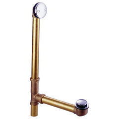 KINGSTON BRASS Kingston Brass DTT2181 Tip-Toe Bath Tub Drain With Overflow 23-Inch
