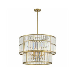 SAVOY HOUSE Savoy House 7-2224-5-322 Rohe 5-Light Pendant 60 Watts Per Bulb 26 Inches Width