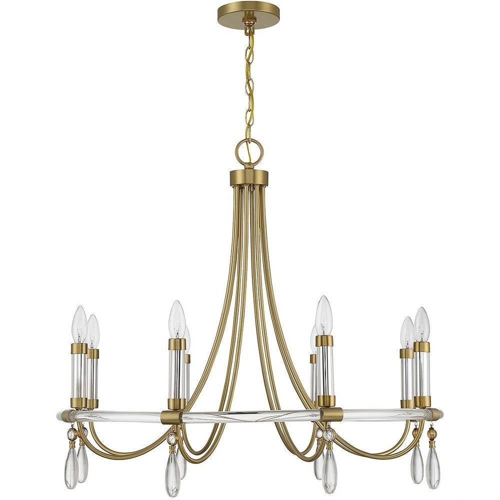 SAVOY HOUSE Savoy House 1-7718-8-195 Mayfair 8 Light Chandelier Ceiling Light 480 Watts 30 Inch