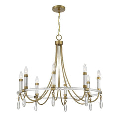 SAVOY HOUSE Savoy House 1-7718-8-195 Mayfair 8 Light Chandelier Ceiling Light 480 Watts 30 Inch