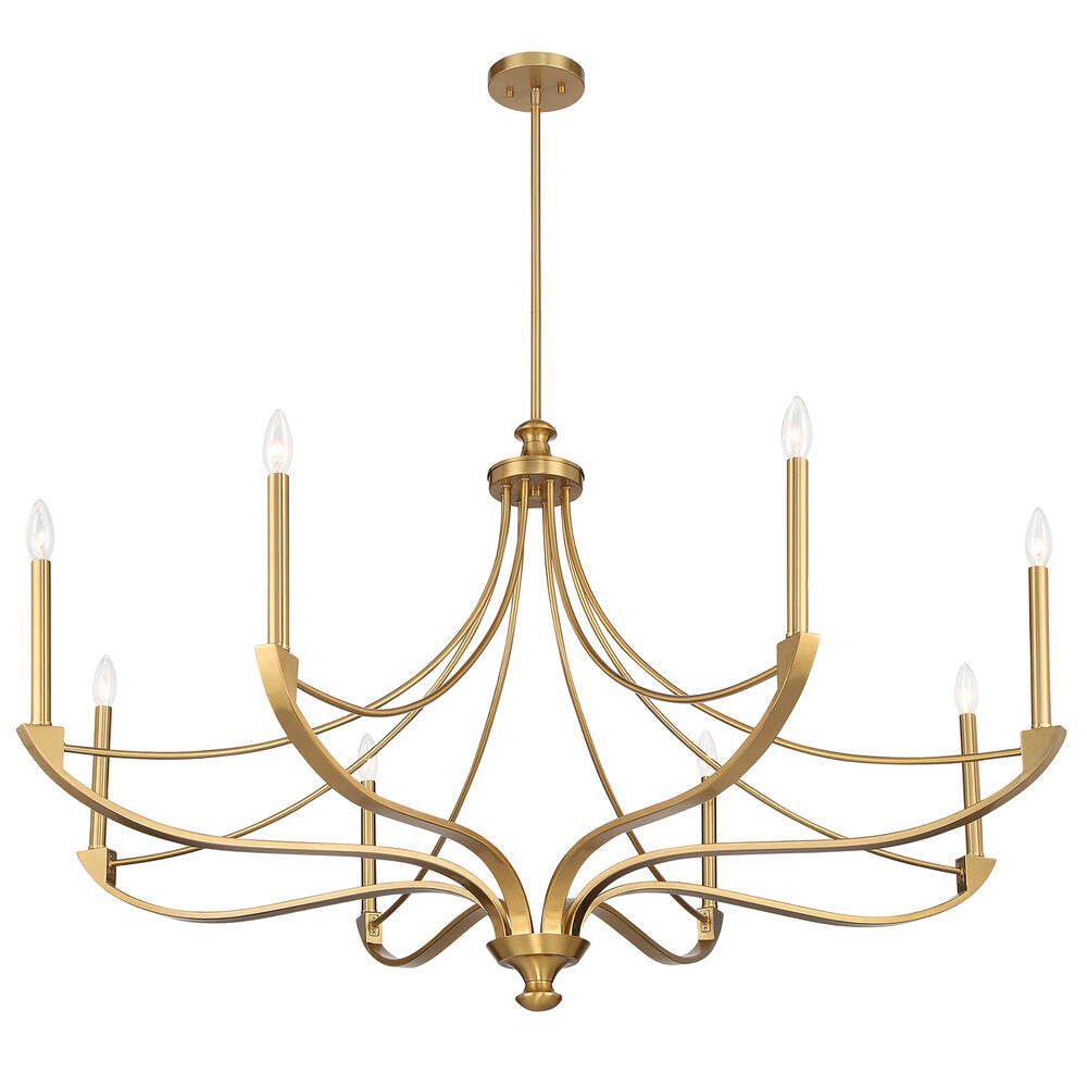 SAVOY HOUSE Savoy House 1-6415-8-322 preserve 8 light 50 inch chandelier ceiling light 480w