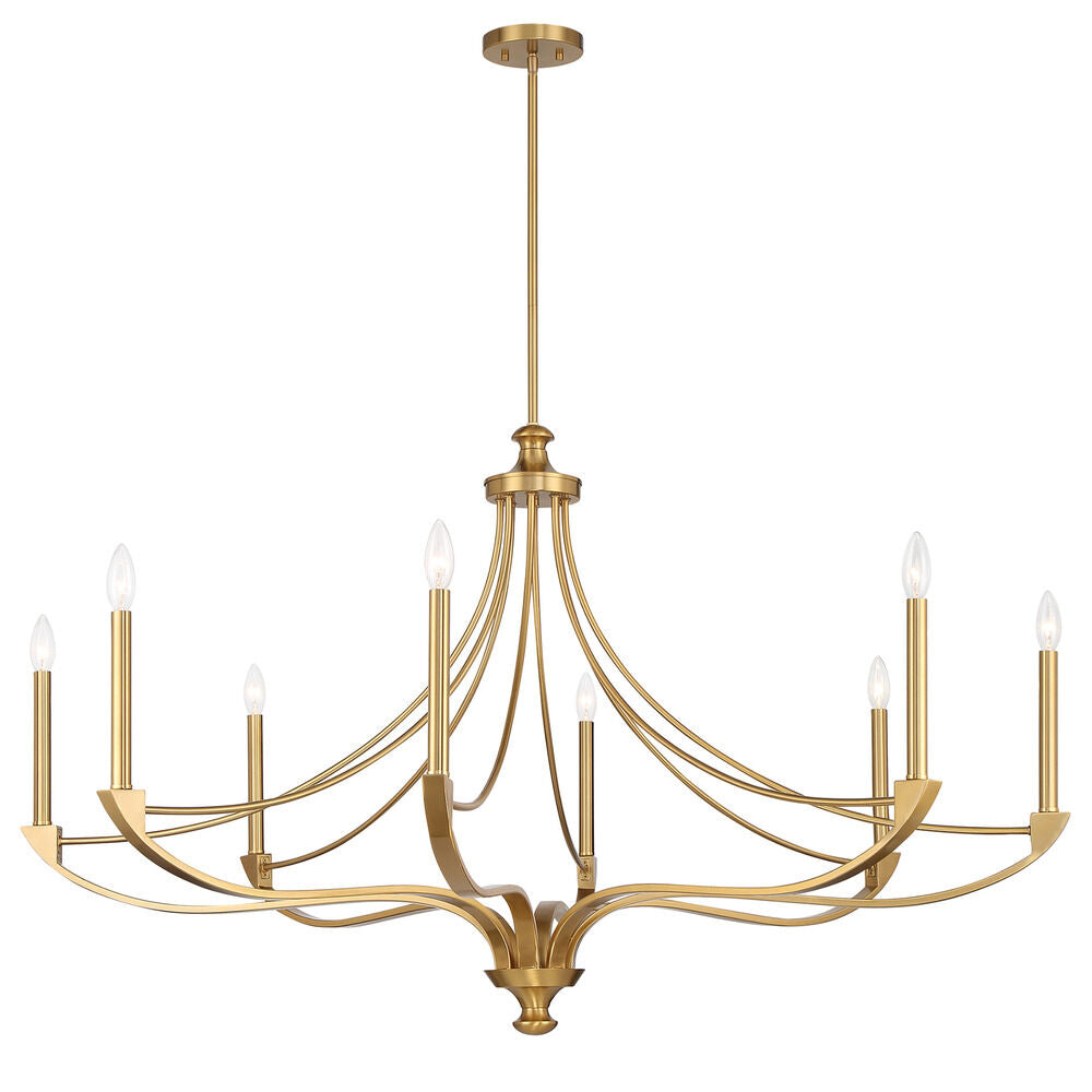 SAVOY HOUSE Savoy House 1-6415-8-322 preserve 8 light 50 inch chandelier ceiling light 480w