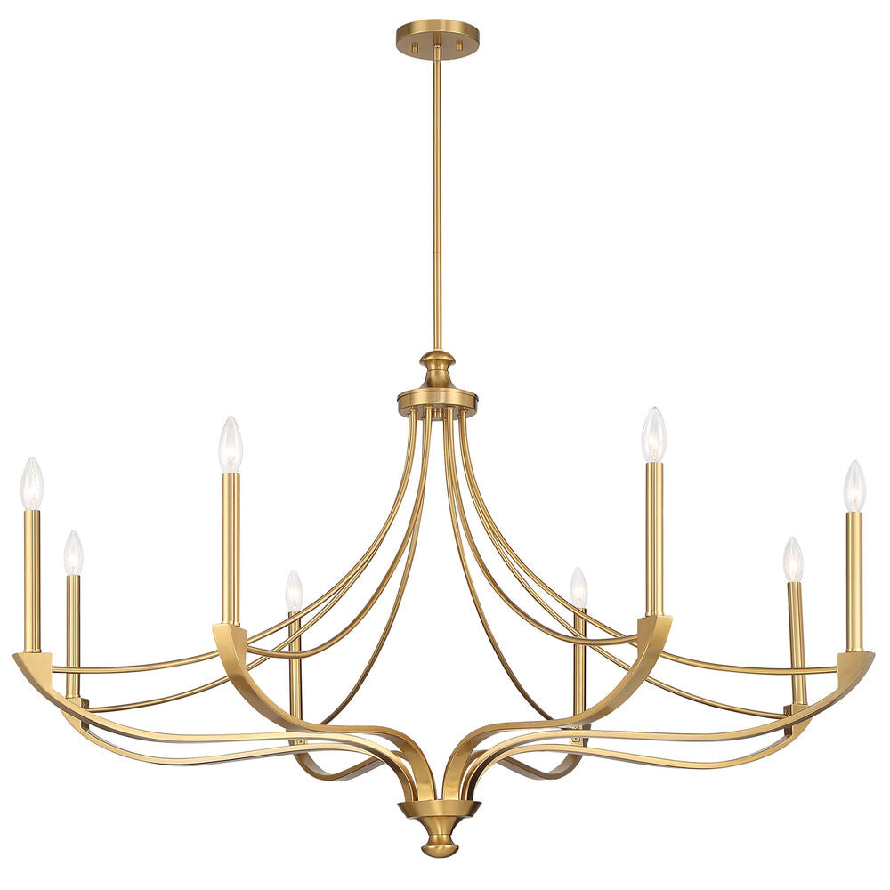 SAVOY HOUSE Savoy House 1-6415-8-322 preserve 8 light 50 inch chandelier ceiling light 480w