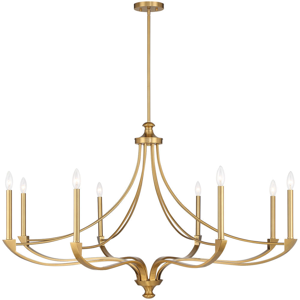 SAVOY HOUSE Savoy House 1-6415-8-322 preserve 8 light 50 inch chandelier ceiling light 480w