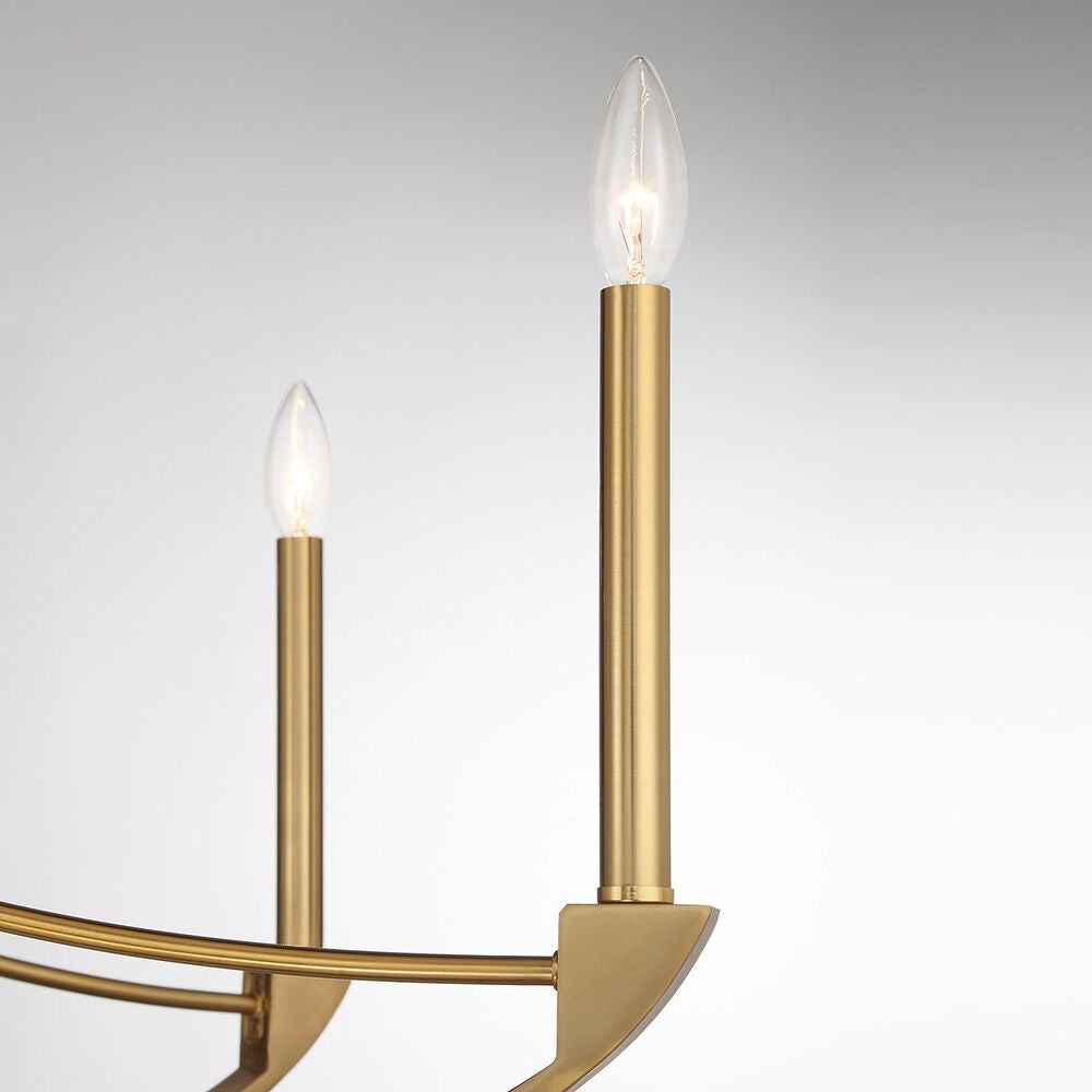 SAVOY HOUSE Savoy House 1-6415-8-322 preserve 8 light 50 inch chandelier ceiling light 480w