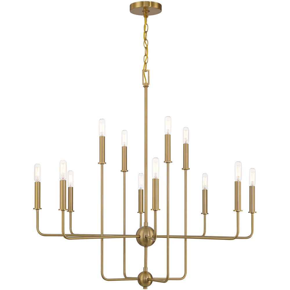SAVOY HOUSE Savoy House 1-4046-12-322 Avondale 12 light 34 inch chandelier 60W