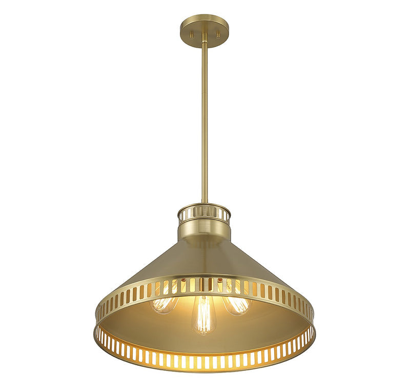 SAVOY HOUSE Savoy House 7-8801-3-322 Seagram 3-Light Pendant 180 total watts 20 inch width adjustable height