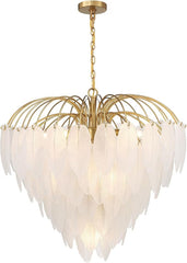 SAVOY HOUSE Savoy House 1-3504-9-322 boa 9-light chandelier 540w 25 inches h x 27 inches w