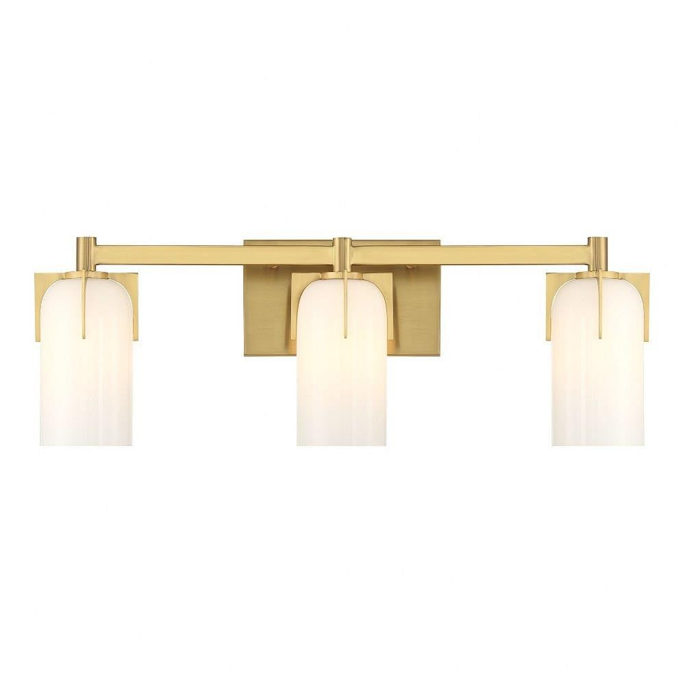 SAVOY HOUSE Savoy House 8-4128-3-322 Caldwell 3 Light 24 Inch Bathroom Vanity Light Wall Light 60W