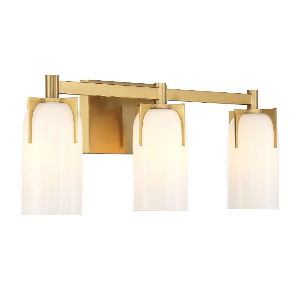 SAVOY HOUSE Savoy House 8-4128-3-322 Caldwell 3 Light 24 Inch Bathroom Vanity Light Wall Light 60W