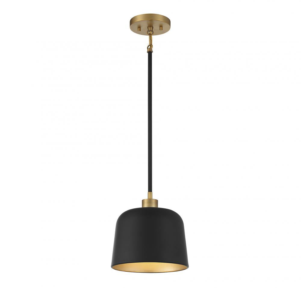 SAVOY HOUSE Savoy House M70118MBKNB 1-Light 9 inches Pendant 60W