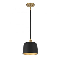 SAVOY HOUSE Savoy House M70118MBKNB 1-Light 9 inches Pendant 60W