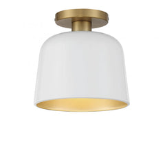 SAVOY HOUSE Savoy House M60067WHNB 1-Light Ceiling Light 60W 9 Inch