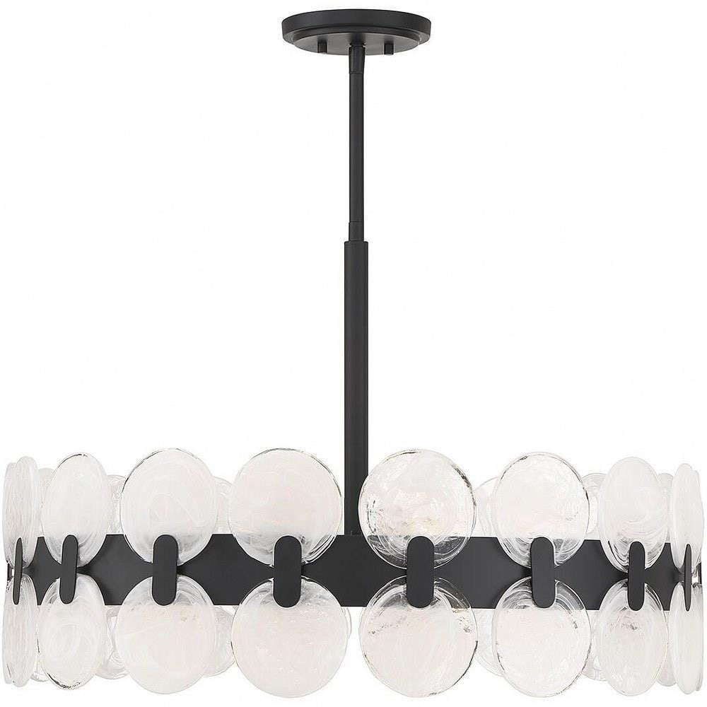 SAVOY HOUSE Savoy House 1-3720-6-89 Boca 6 Light Chandelier Ceiling Light 60W 27.5 Inch