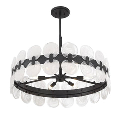 SAVOY HOUSE Savoy House 1-3720-6-89 Boca 6 Light Chandelier Ceiling Light 60W 27.5 Inch