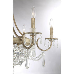 SAVOY HOUSE Savoy House 1-3060-6-60 Claiborne chandelier 6 light 60w 33 inch width 35 inch height