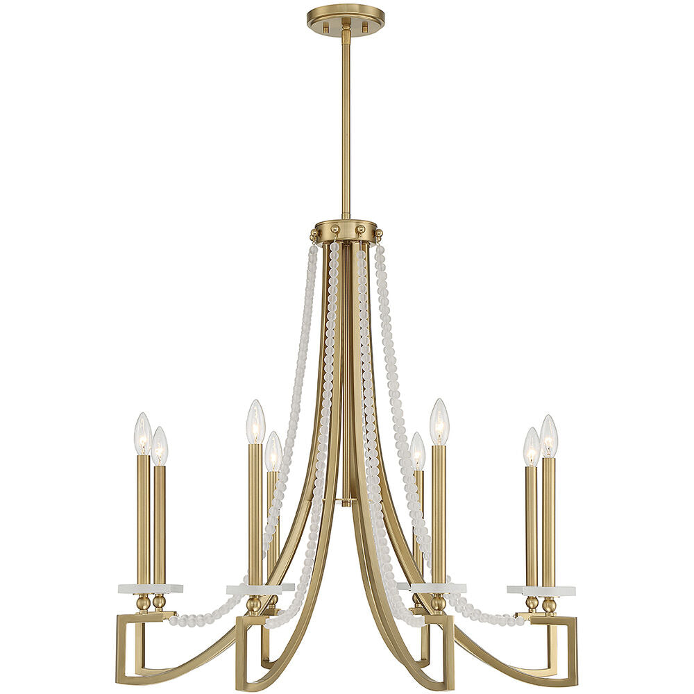 SAVOY HOUSE Savoy House 1-8804-8-322 Helen 8 light chandelier ceiling light 480W 32 inch