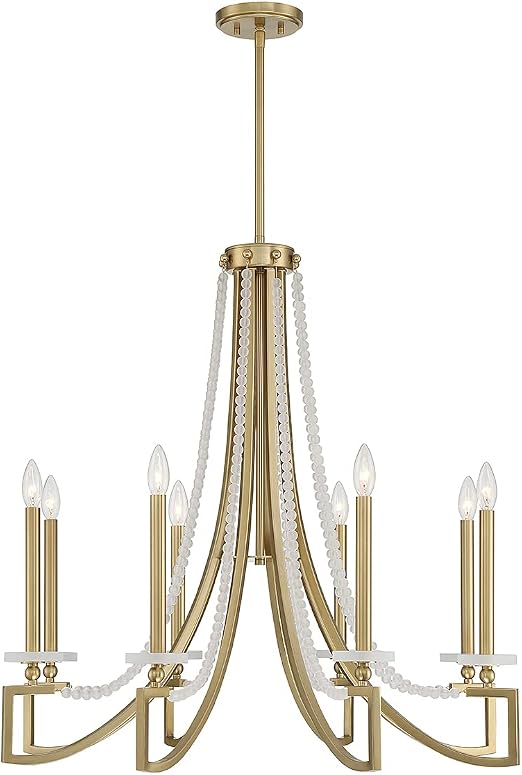 SAVOY HOUSE Savoy House 1-8804-8-322 Helen 8 light chandelier ceiling light 480W 32 inch
