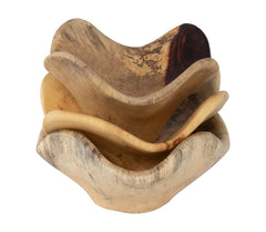 UTTERMOST Uttermost 4107 Tamarine Wood Wall Art Set of 3
