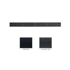 EMPIRE Empire DVG1MHP hammered pewter mission louvers 32-inch