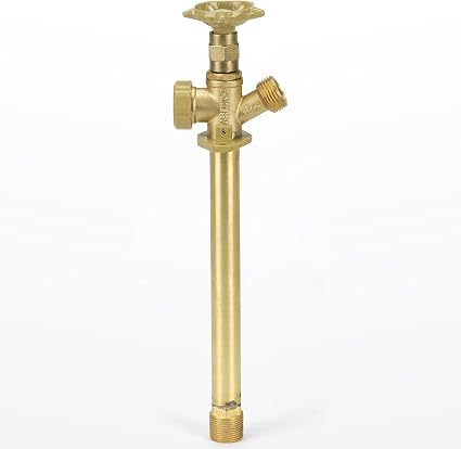 HOMEWERKS WORLDWIDE Homewerks Worldwide VFF-ASP-C17B Anti-Siphon Frost Free Sillcock 10 inch 1/2 inch Male Iron Pipe Integral Vacuum Breaker