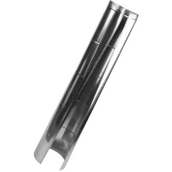 GRAY METAL SOUTH Gray Metal South 7-28-301 7 inch 28 gauge 5 foot galvanized pipe