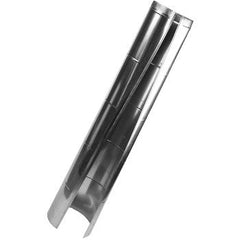 GRAY METAL SOUTH Gray Metal South 7-28-301 7 inch 28 gauge 5 foot galvanized pipe