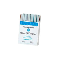 PRECISION BRAND Precision Brand 14680 square keystock assortment zinc plated 32 piece 12 inch length