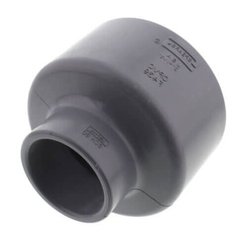 SPEARS Spears 829-337C CPVC Schedule 80 Reducer Coupling Socket 3 inches x 1-1/2 inches