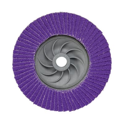 3M 3M 7100243876 flap disc 769F 4 1/2 inch 80+ grit type 27 quick change 10 per case