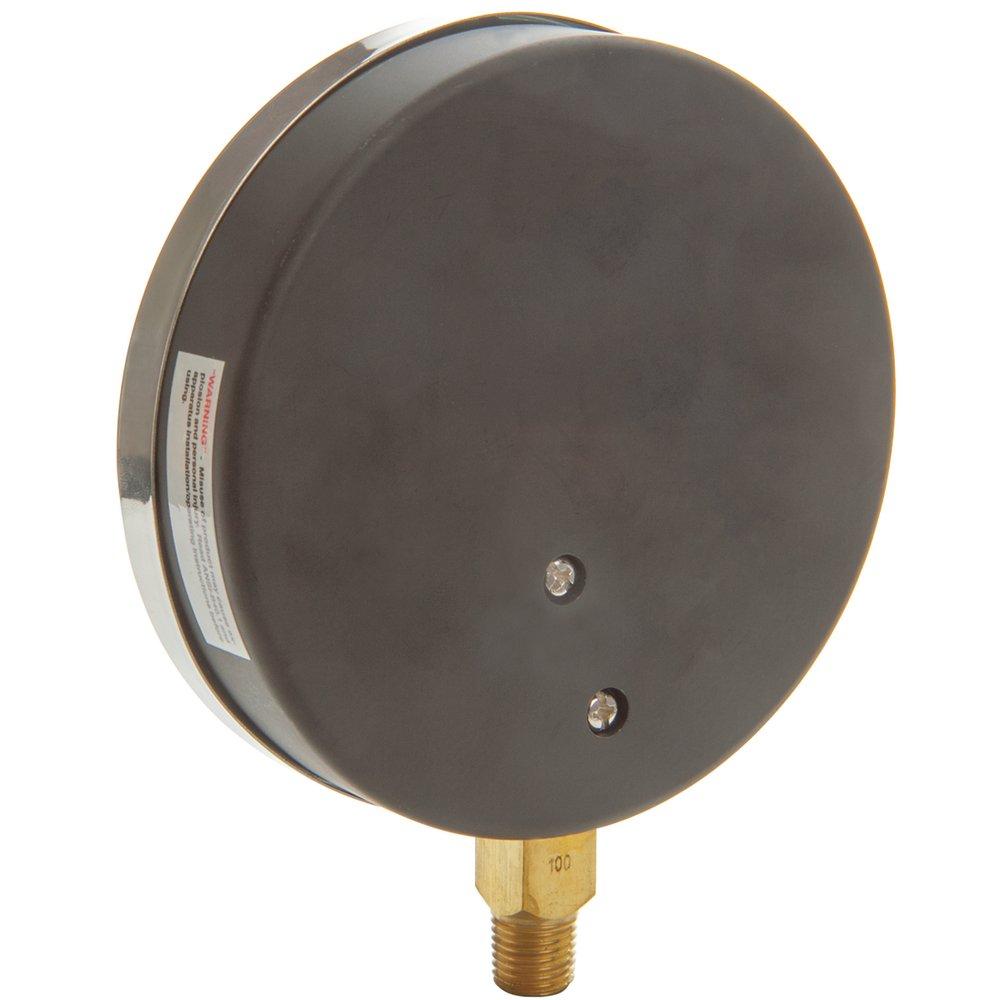 TRERICE Trerice 842615106605 600CB Series 4-1/2 x 1/4 Inch 0-300 PSI Brass Pressure Gauge