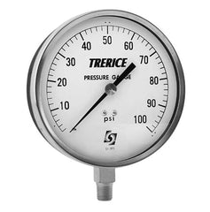 TRERICE Trerice 600CB4502LA120 Contractor Gauge 0-160psi 4.5 inch Dial