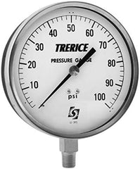 TRERICE Trerice 600CB4502LA120 Contractor Gauge 0-160psi 4.5 inch Dial