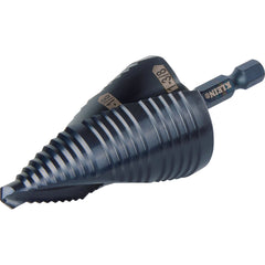 KLEIN TOOLS Klein Tools QRST15 Quick Release Step Drill Bit with Spiral Flute 7/8 inches to 1&3/8 inches
