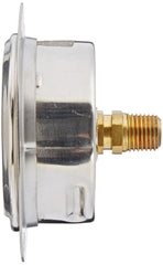 TRERICE Trerice 842615109231 800B2502BA160 utility gauge 0 to 160 psi 2.5 inches dial 1/4 inches NPT brass connection back mount