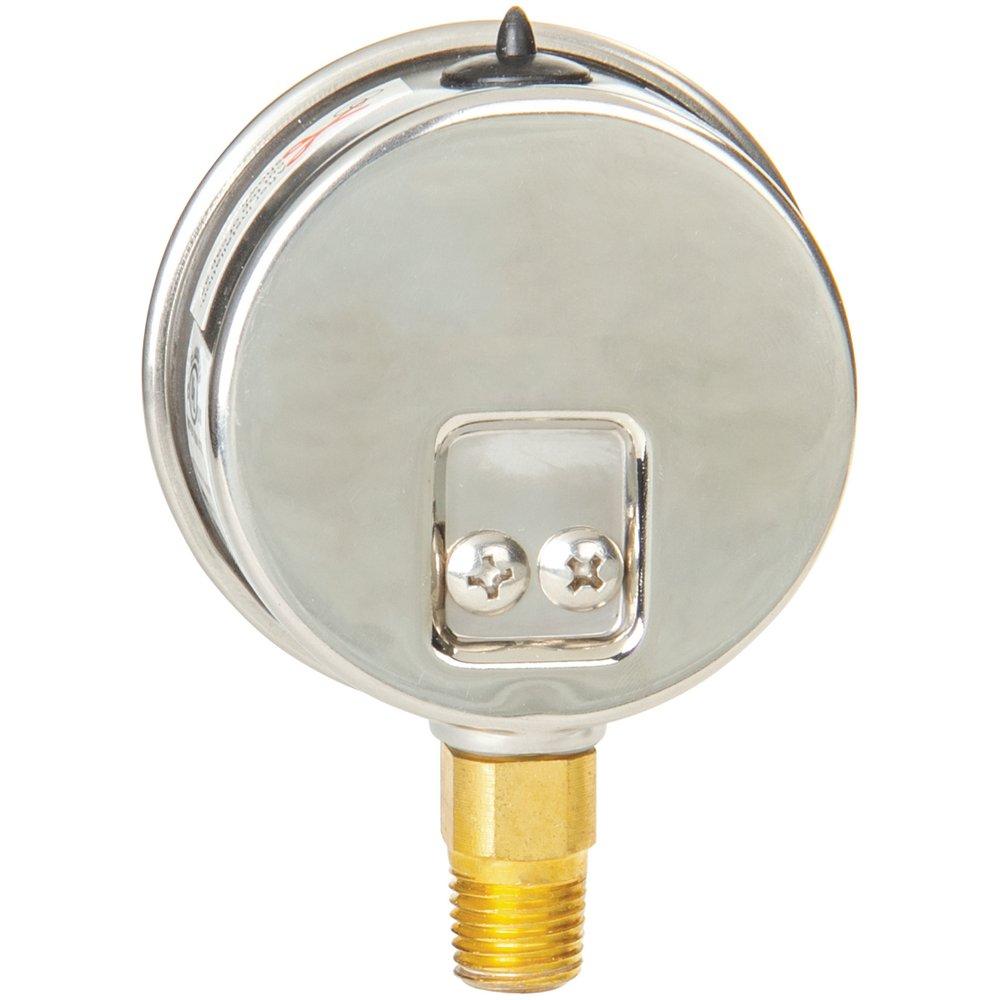 TRERICE Trerice D82LFB2502LA300 liquid filled pressure gauge 0-300 psi 2 1/2 inch dial 1/4 inch mpt lower mount