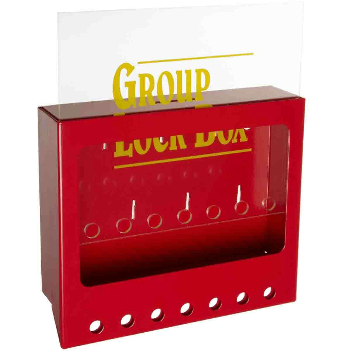 BRADY Brady 105714 Metal Wall Lock Box Small 7 in H x 8 in W x 2.50 in D
