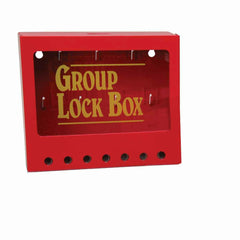 BRADY Brady 105714 Metal Wall Lock Box Small 7 in H x 8 in W x 2.50 in D