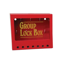 BRADY Brady 105714 Metal Wall Lock Box Small 7 in H x 8 in W x 2.50 in D