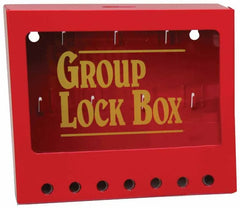 BRADY Brady 105714 Metal Wall Lock Box Small 7 in H x 8 in W x 2.50 in D