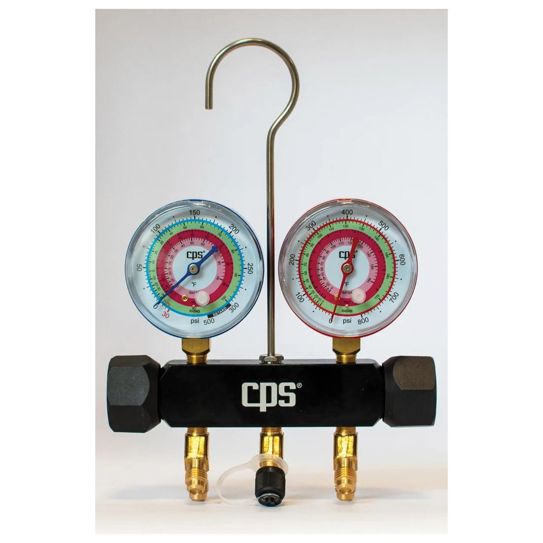 CPS PRODUCTS Cps Products MBAP5E new A2L manifold 2-1/2” gauges 5’ premium BV hoses