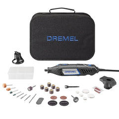 DREMEL Dremel 4000-2/32 Variable Speed Corded Rotary Tool 1.6 Amp 32 Accessories, 2 Attachments