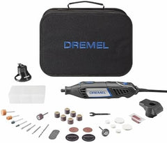 DREMEL Dremel 4000-2/32 Variable Speed Corded Rotary Tool 1.6 Amp 32 Accessories, 2 Attachments