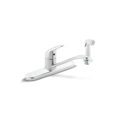 CLEVELAND FAUCET Cleveland Faucet CA40513 Single-Handle Kitchen Faucet with Spray 1.5 GPM 1/2 Inch Connection