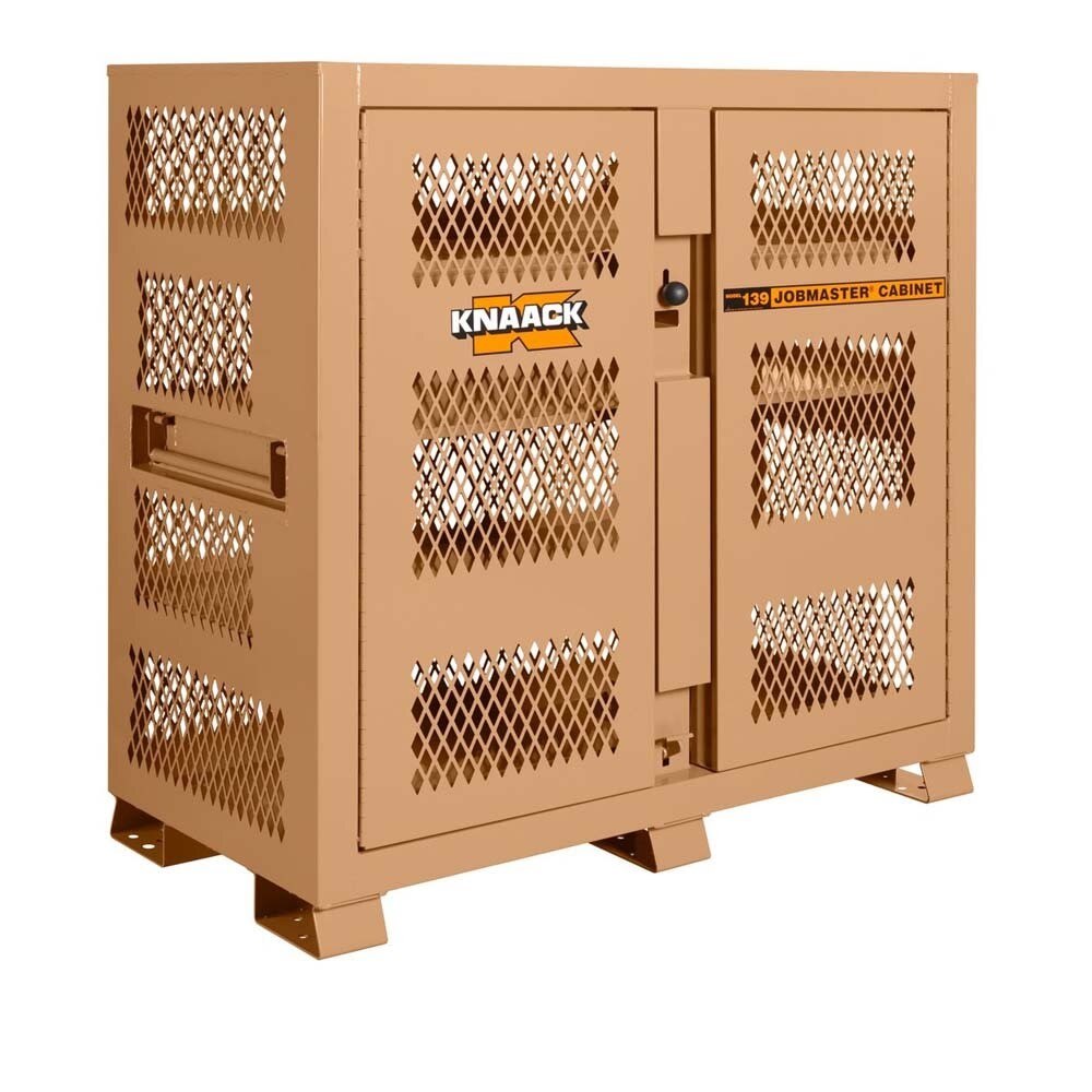 KNAACK Knaack 139-MT-KL Model 139-MT Tool Kage Jobsite Storage Cabinet 60 inches x 30 inches x 60 inches